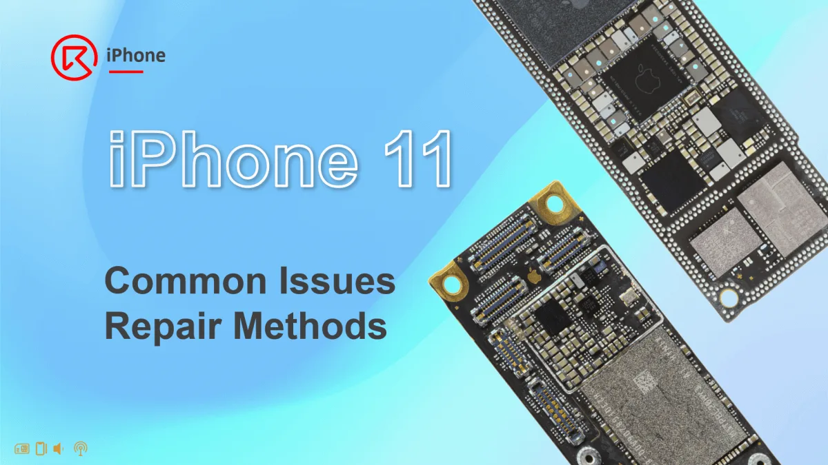 Problemas comunes y métodos de reparación del iPhone 11
