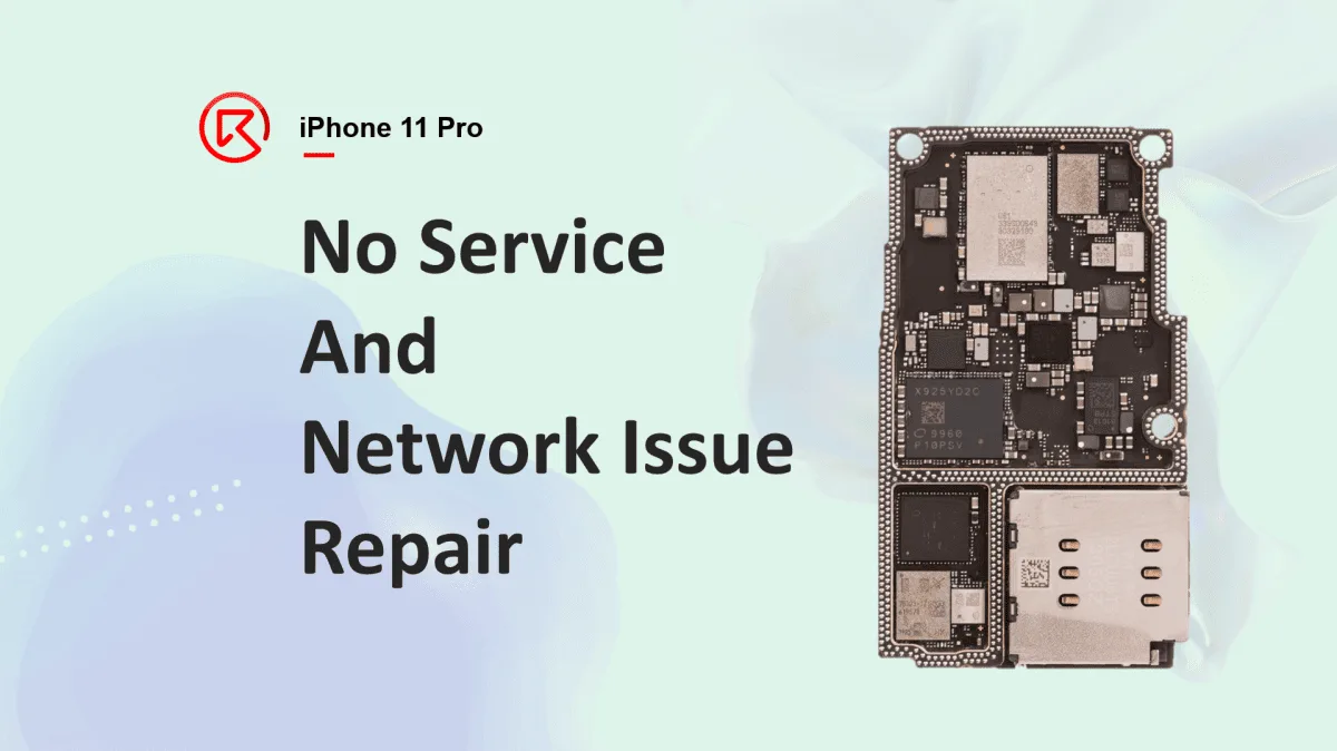 iPhone 11 Pro kein Service und Netzwerk Problem Reparatur