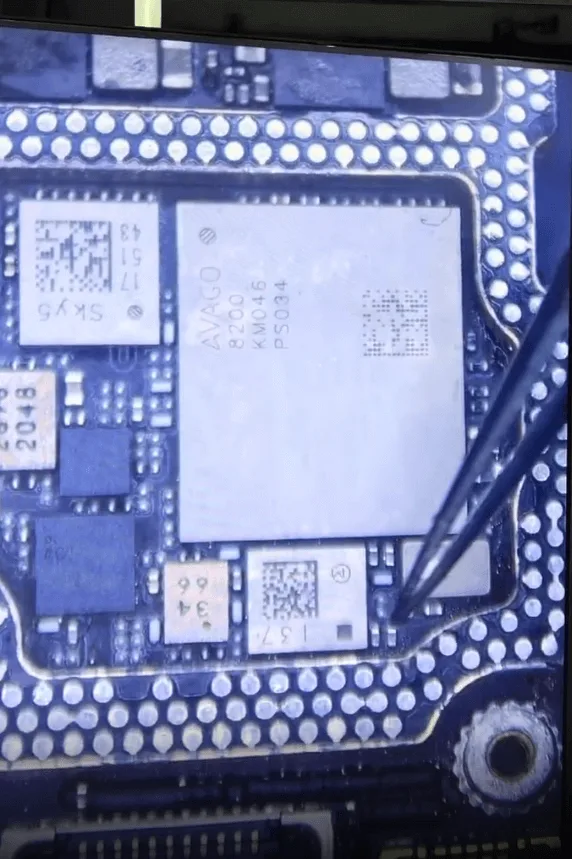 iphone 12 flash wi fi baseband repair resolving complex motherboard 6