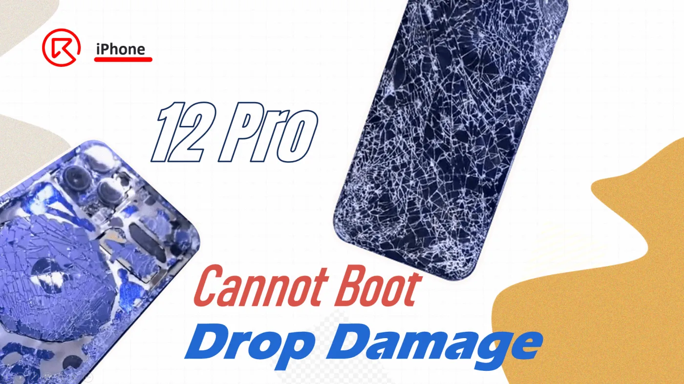 iPhone 12 Pro Boot Failure After Drop – Data Recovery & Logic Board Repair Guide