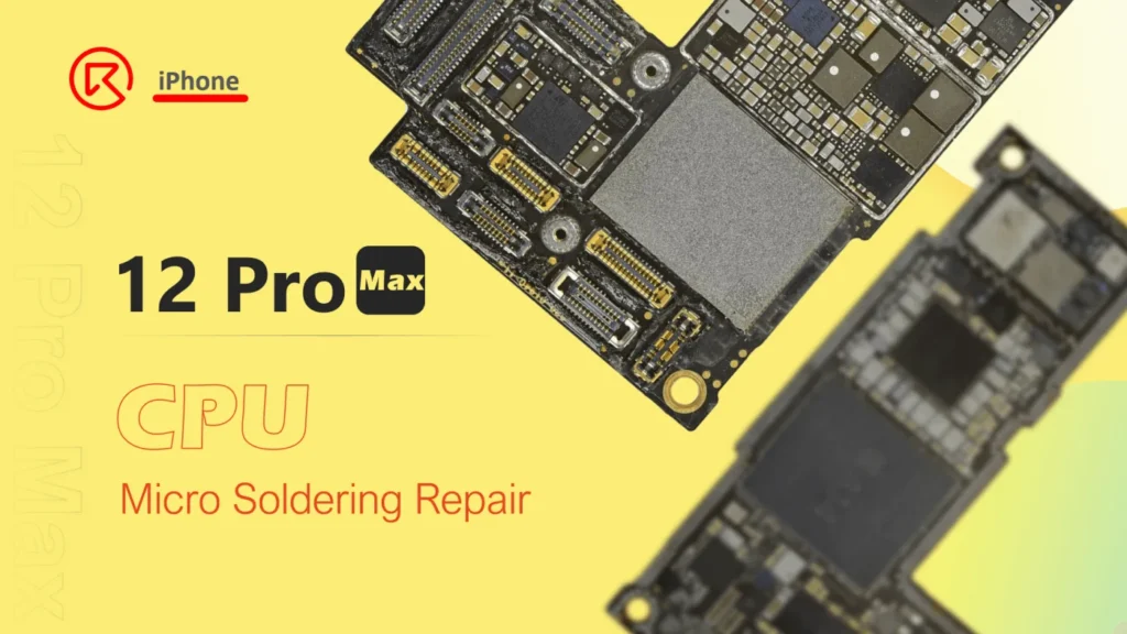 iphone 12 pro max not booting? how to fix with cpu pad repair L'iPhone 12 Pro Max ne démarre pas ? Comment réparer avec CPU Pad Repair
