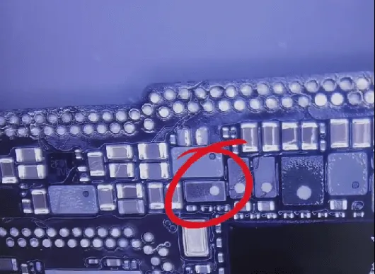 iphone 13 pro max cannot boot caused audio issue repair the hot inductor 2