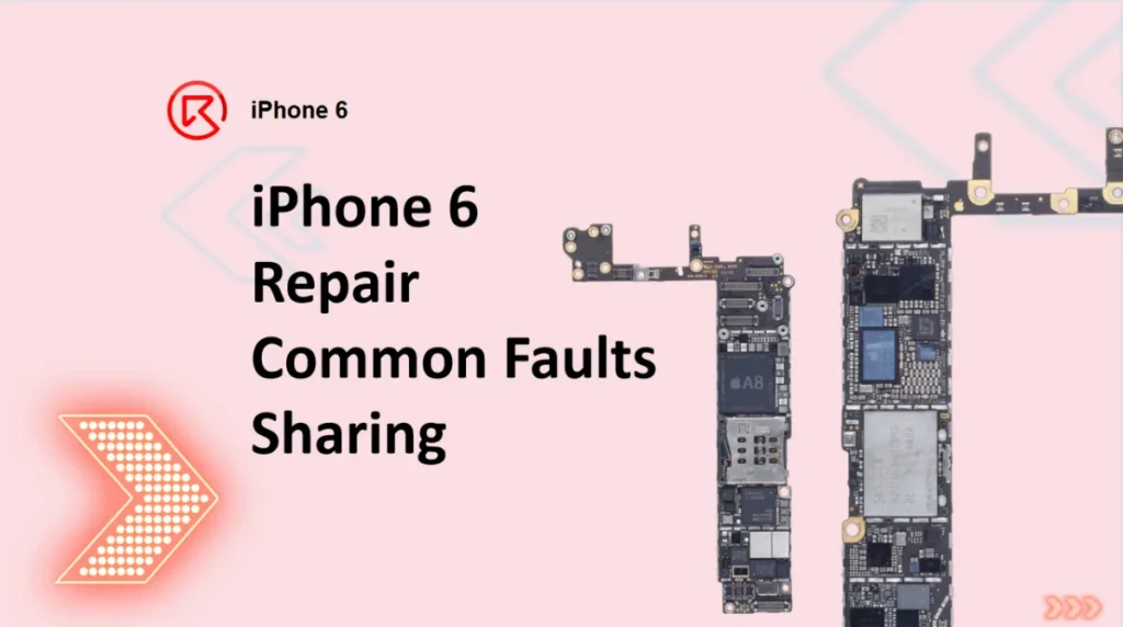 Réparation de l'iPhone 6 Défauts courants Partage
