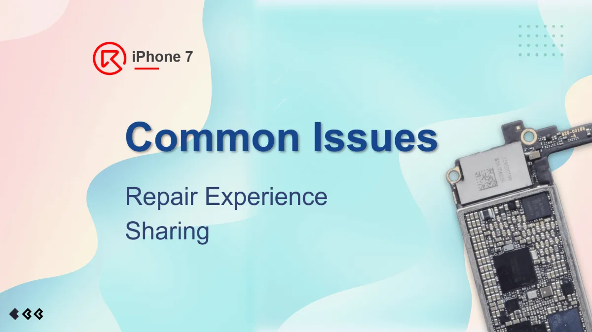 iPhone 7 Problemi comuni Riparazione Esperienza di condivisione