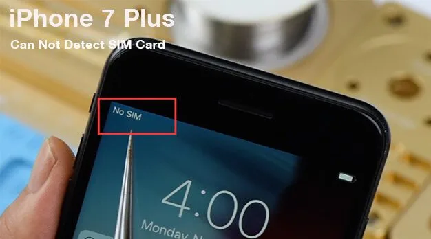 iPhone 7 Plus non riesce a rilevare la scheda SIM