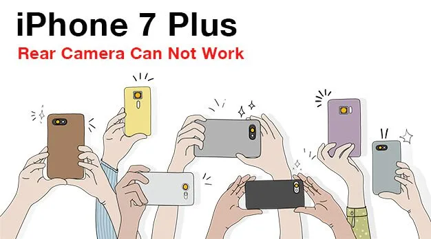 La fotocamera posteriore dell'iPhone 7 Plus non funziona