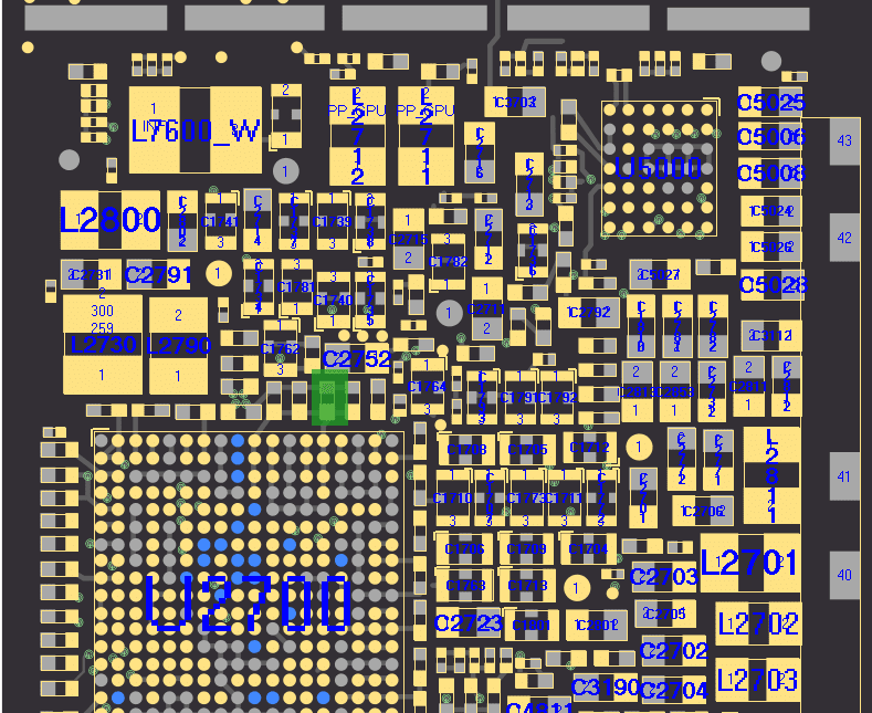 iphone 8 plus wont turn on with large current sintl