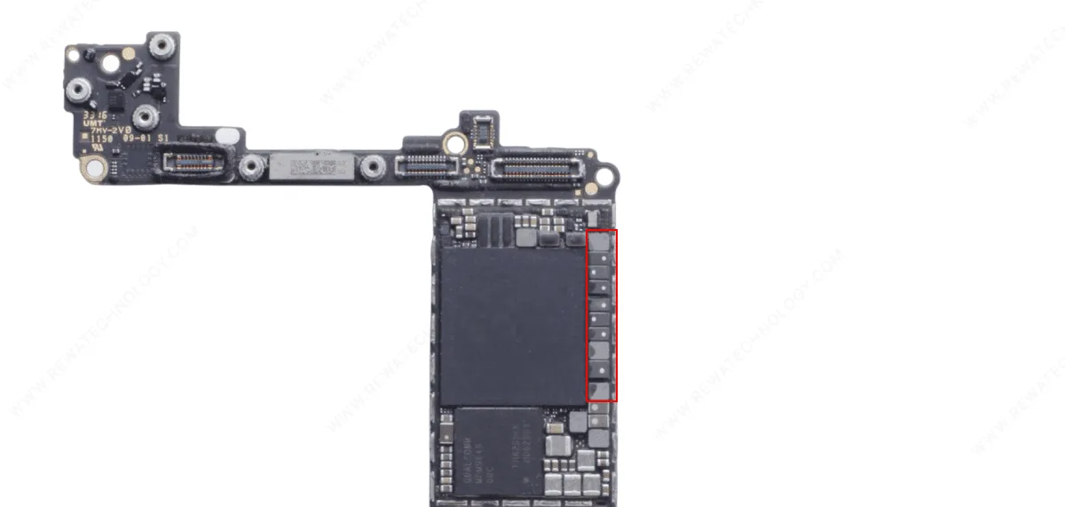 Induktivitäten um CPU schlecht gelötet