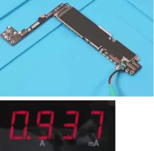 iphone plus not turn current leakage on with qel6h