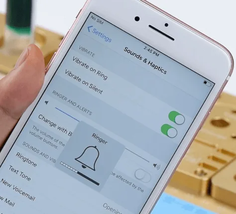 La sonnerie de l'iPhone 7 Plus ne fonctionne pas