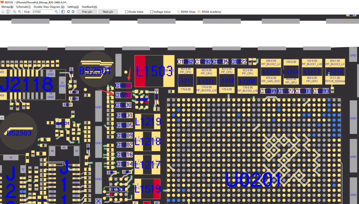 iphone repair common faults sharing c1597 c552