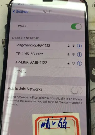 iPhone X WIFI signal is weak