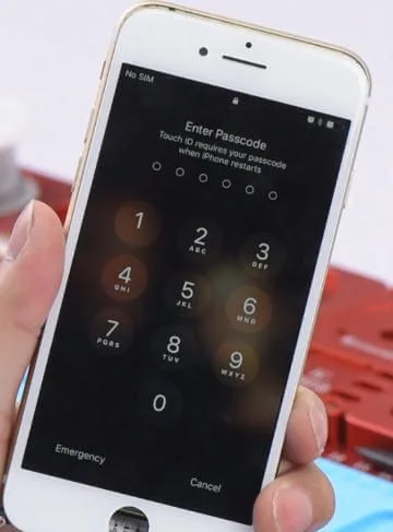 iphone won turn large current c65 5