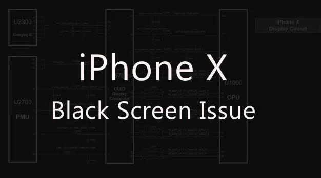 iPhone X Black Screen Issue
