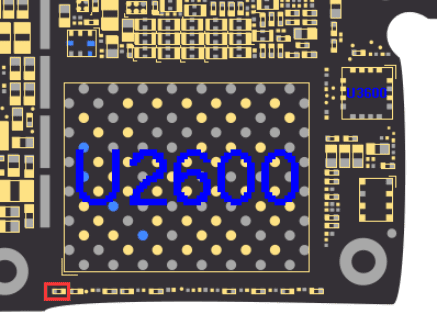 iphone x boot loop with large current cw8kv