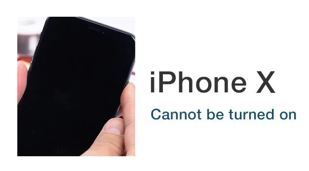 Impossible d'allumer l'iPhone X
