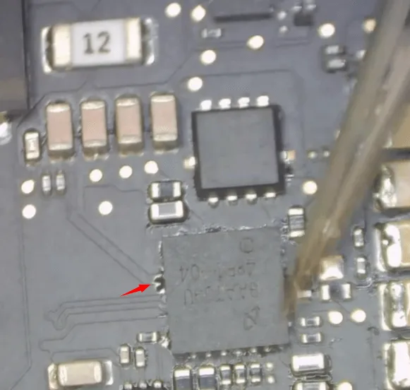 macbook a2337 no backlight issue repair the ic has been fixed before lot