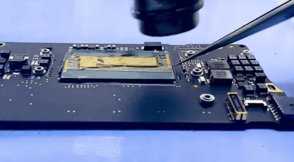 macbook air a1466 not charging issue repair macbook air a1466 not charging issue repair cpu is well sodered