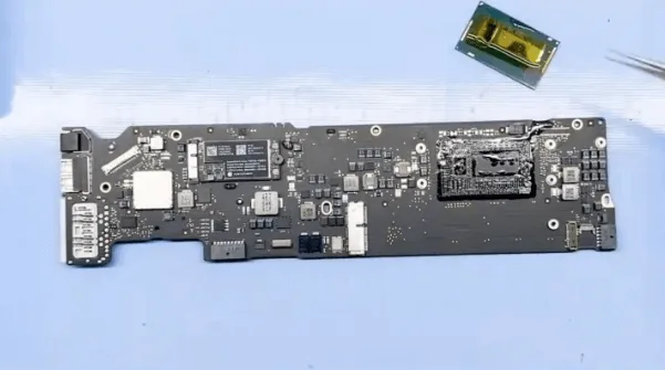 macbook air a1466 not charging issue repair macbook air a1466 not charging issue repair remove the cpu