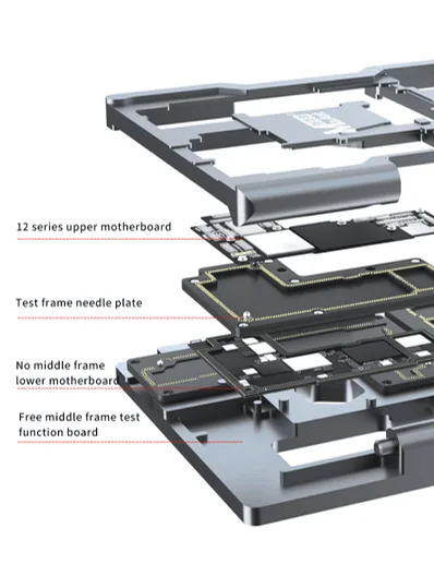 separación de placas base y reparto de habilidades combinadas motherboard separation combination skill sharing test fixture demo