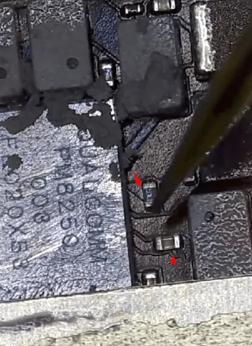 one plus 8t cannot boot repair measure the diode value on resistors