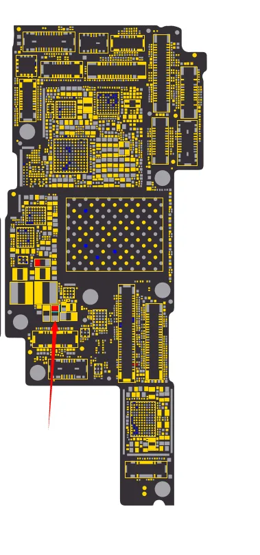 repair drop-damaged iphone 13 pro no display issue solutions iphone 13 pro diagram