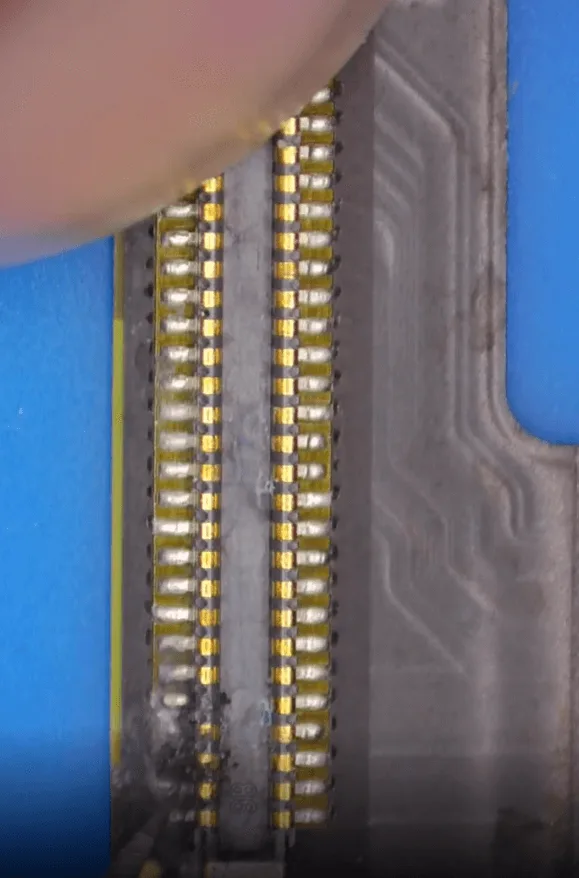 iphone flex cable connector