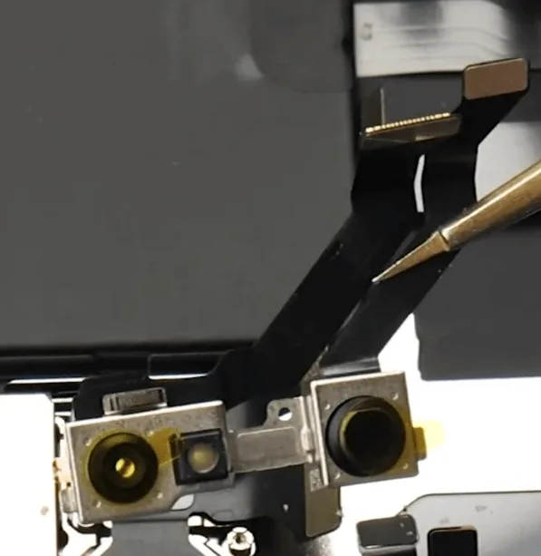 repair iphone 13 pro max face id failure water damage take out the
