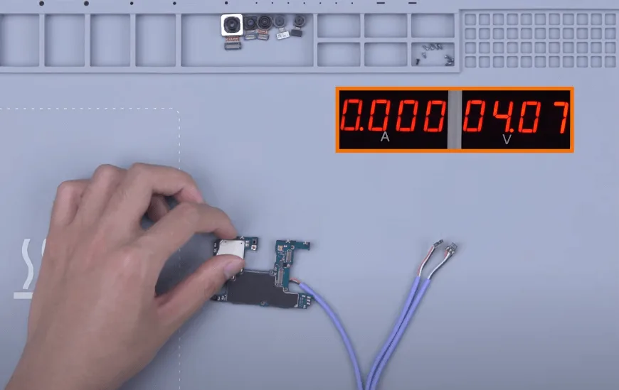 samsung a53 won turn repair boot voltage is