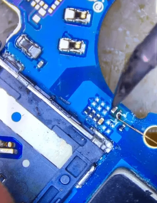 samsung flip no signal cannot be activated repair jump wire one side