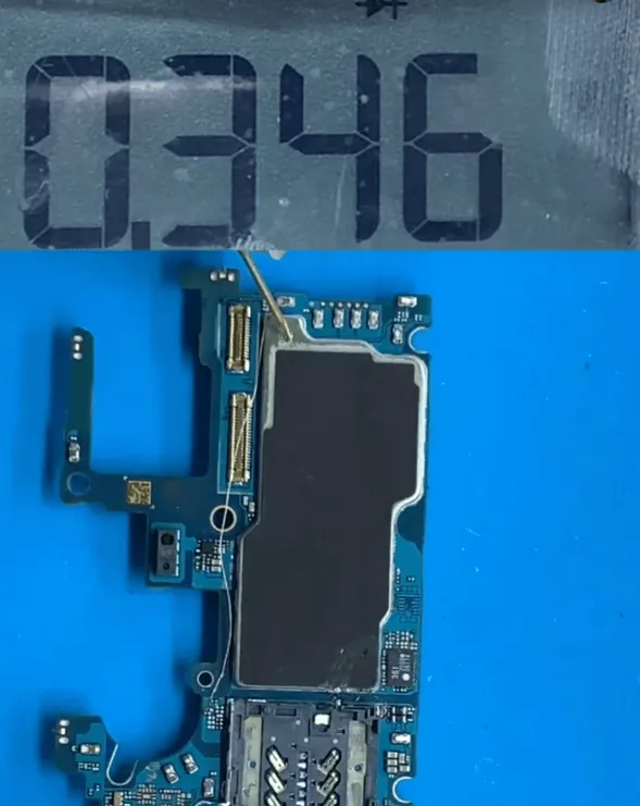 samsung flip no signal cannot be activated repair measure diode value