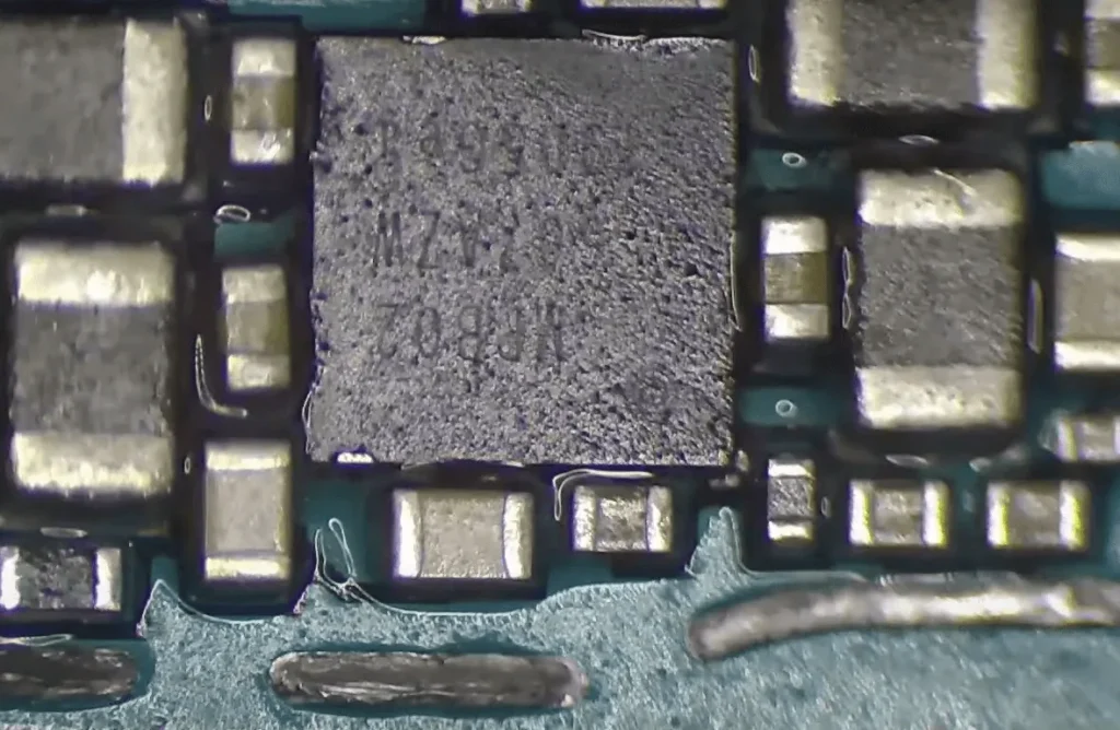 samsung s10 camera not working issue repair the chip is well soldered on