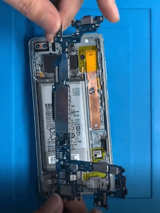 samsung s10 plus not charging issue repair motherboard cosmetic is ok