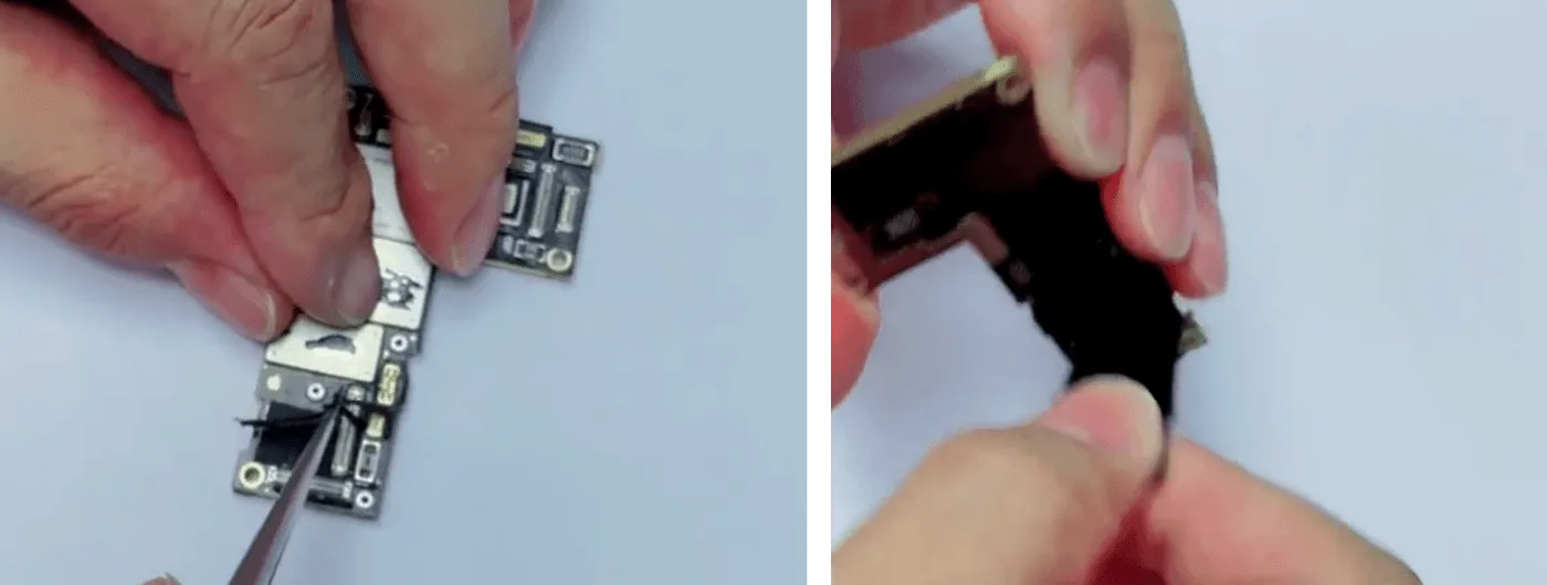 iphone 12 pro max d'occasion ne peut pas démarrer réparation de la carte mère de l'iphone