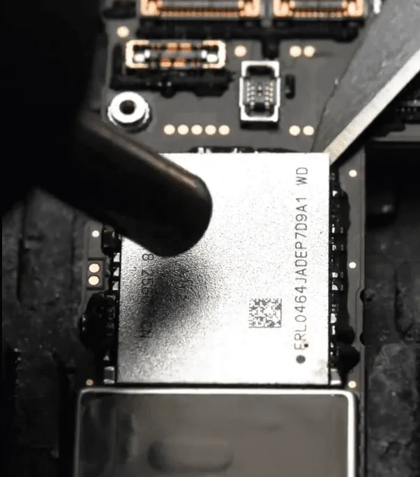 guía paso a paso para actualizar la memoria del iphone 12 pro chip térmico iphone 12 pro