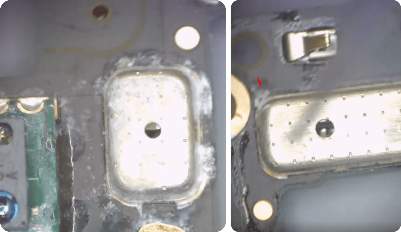 use vivo t1 rain won turn there are some corrosive on the shielding