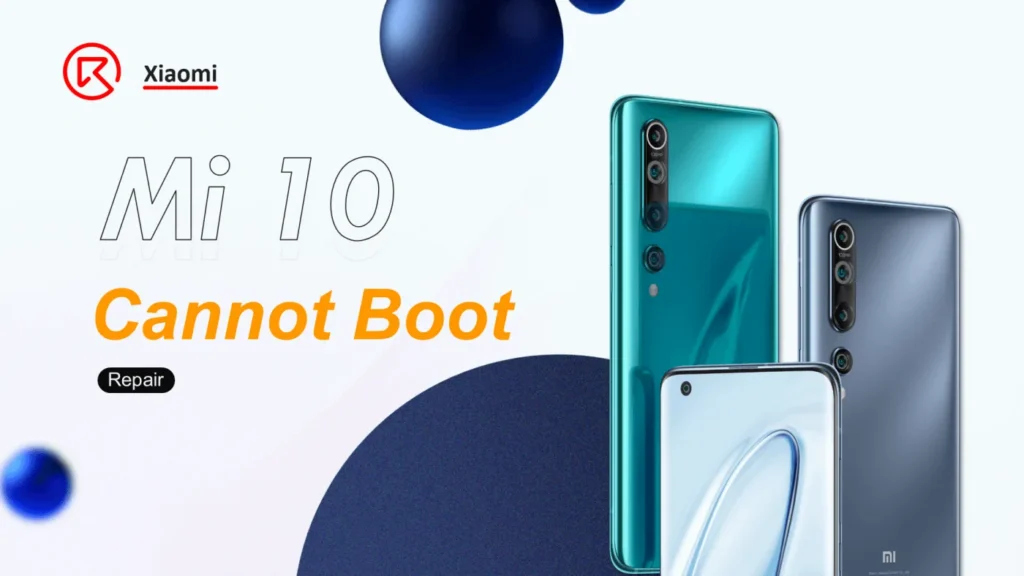 Xiaomi 10 ne peut pas démarrer après le remplacement de l'écran