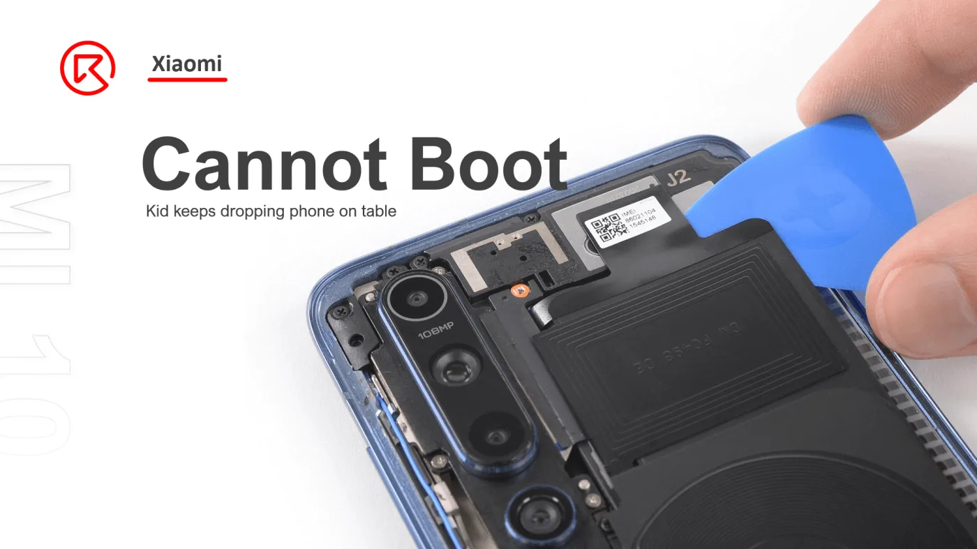 Xiaomi 10 Cannot Boot: Continuous Dropping Damage Repair
