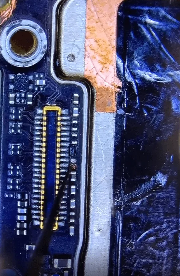 xiaomi mi 10 non visualizza il problema di riparazione xiaomi mi 10 does not display issue repair the connector has been
