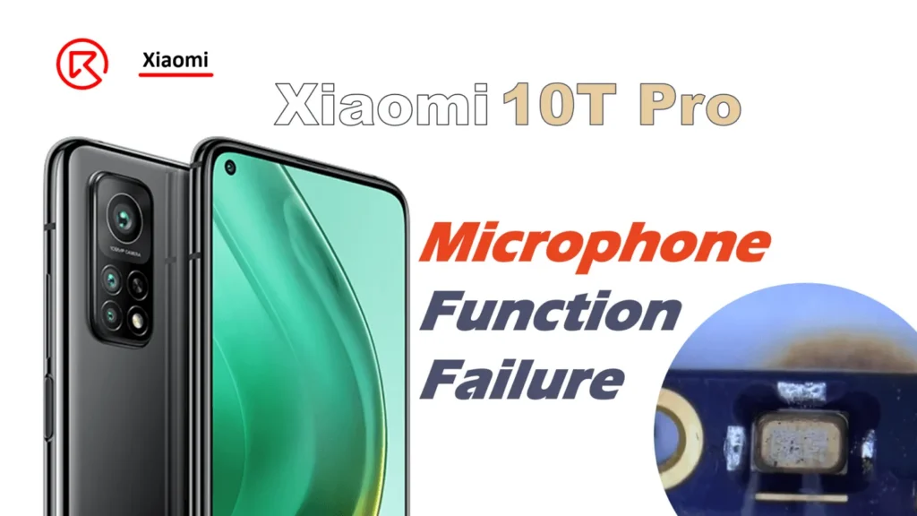 Xiaomi Mi 10T Pro Microphone ne fonctionne pas Réparation