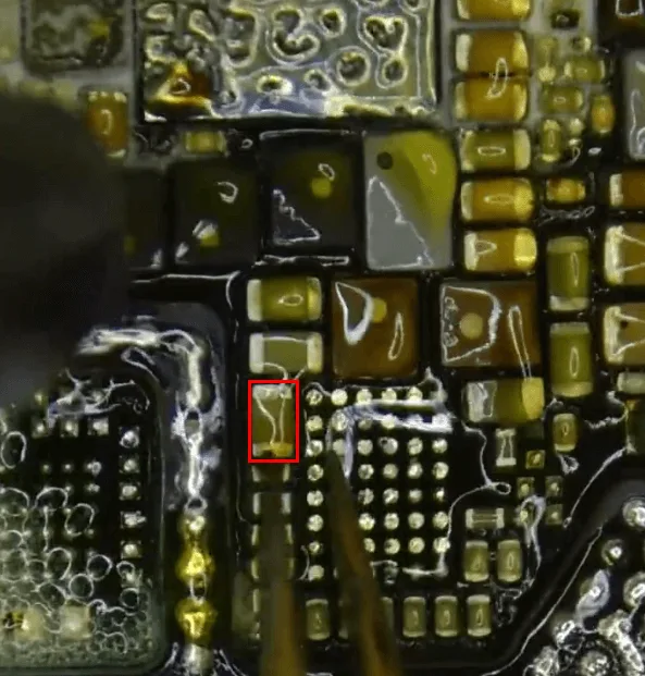 xiaomi mi 11 ultra cannot boot repair guide remove the melt cap directly