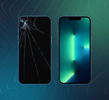 Überprüfung des Telefonbildschirms