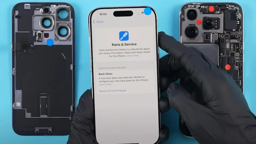 iphone 16 pro swap parts face id remains functional figure