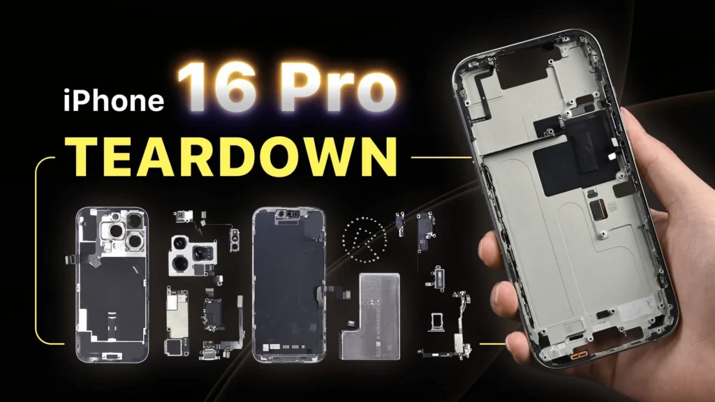 iPhone 16 Pro teardown