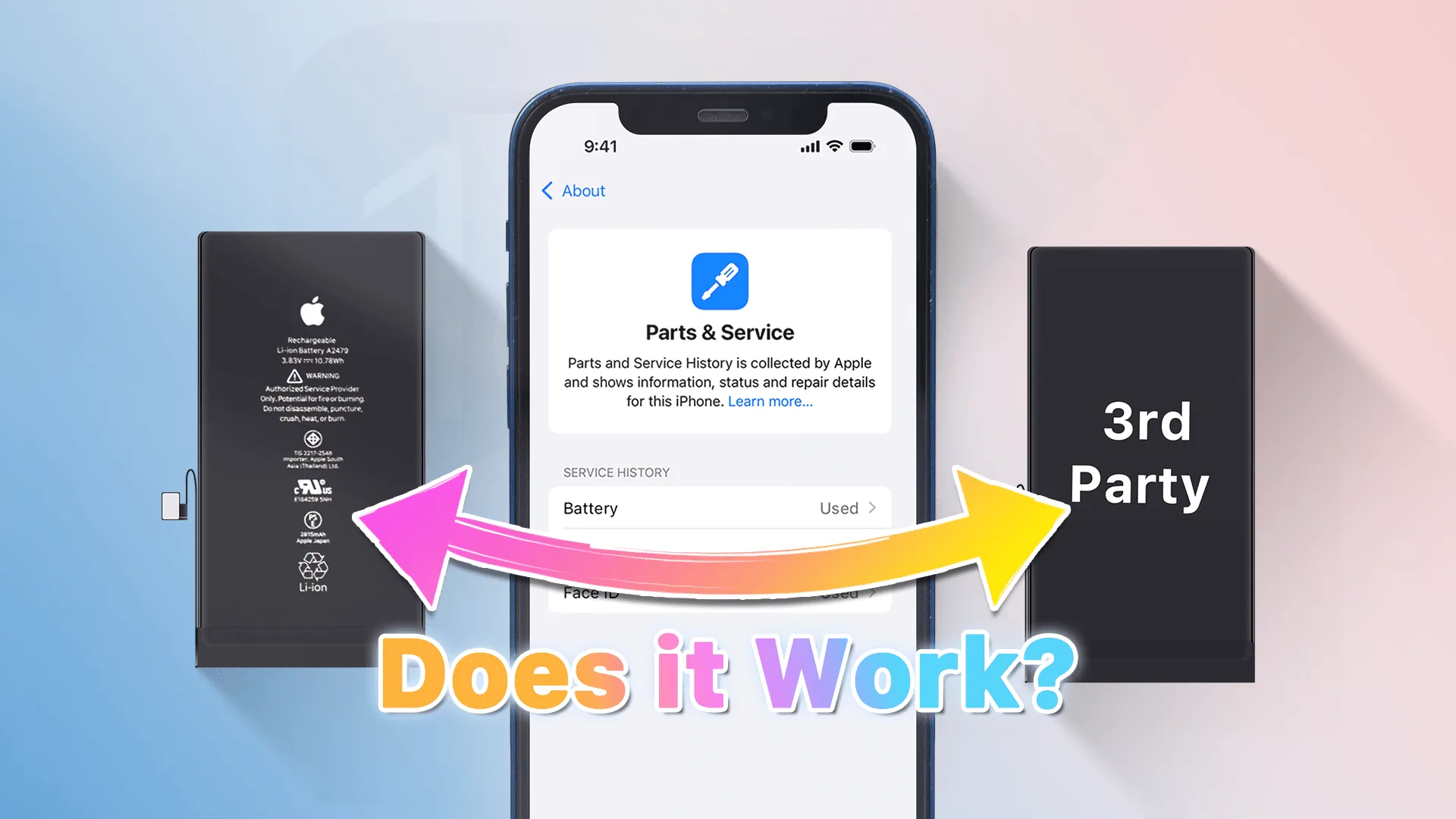 Can Aftermarket Battery Finish Parts Pairing on iOS 18