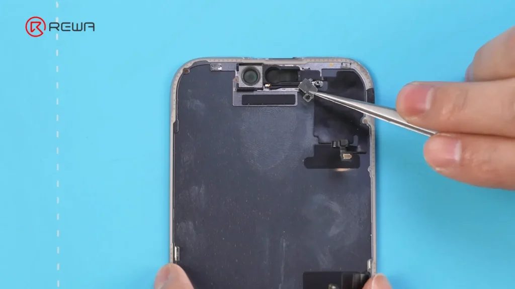 remove front sensor assembly