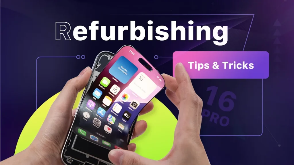 Ricondizionamento dello schermo dell'iphone 16 pro: una guida passo passo Ristrutturazione dello schermo di iPhone 16 Pro