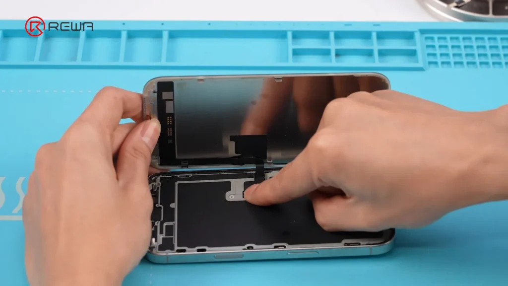 iphone 16 pro screen refurbishment step guide assembly