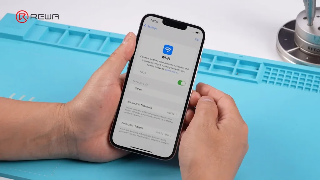 iphone 12 above models wifi chip repair step guide recheck webp