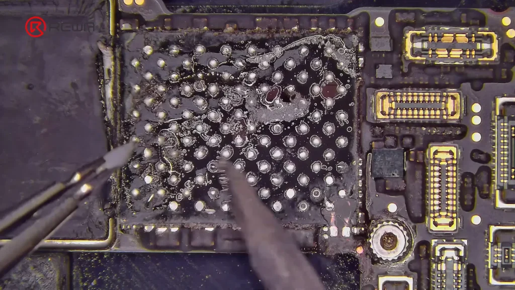 iphone 12 above models wifi chip repair step guide remove nand